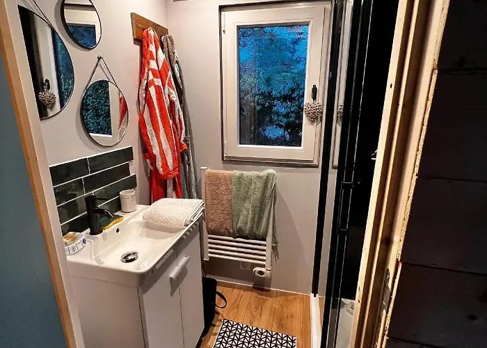 بيت خشبي Le Petit Bergeron *